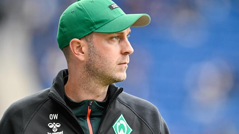 Fußball: Trainer Ole Werner vom SV Werder Bremen.
