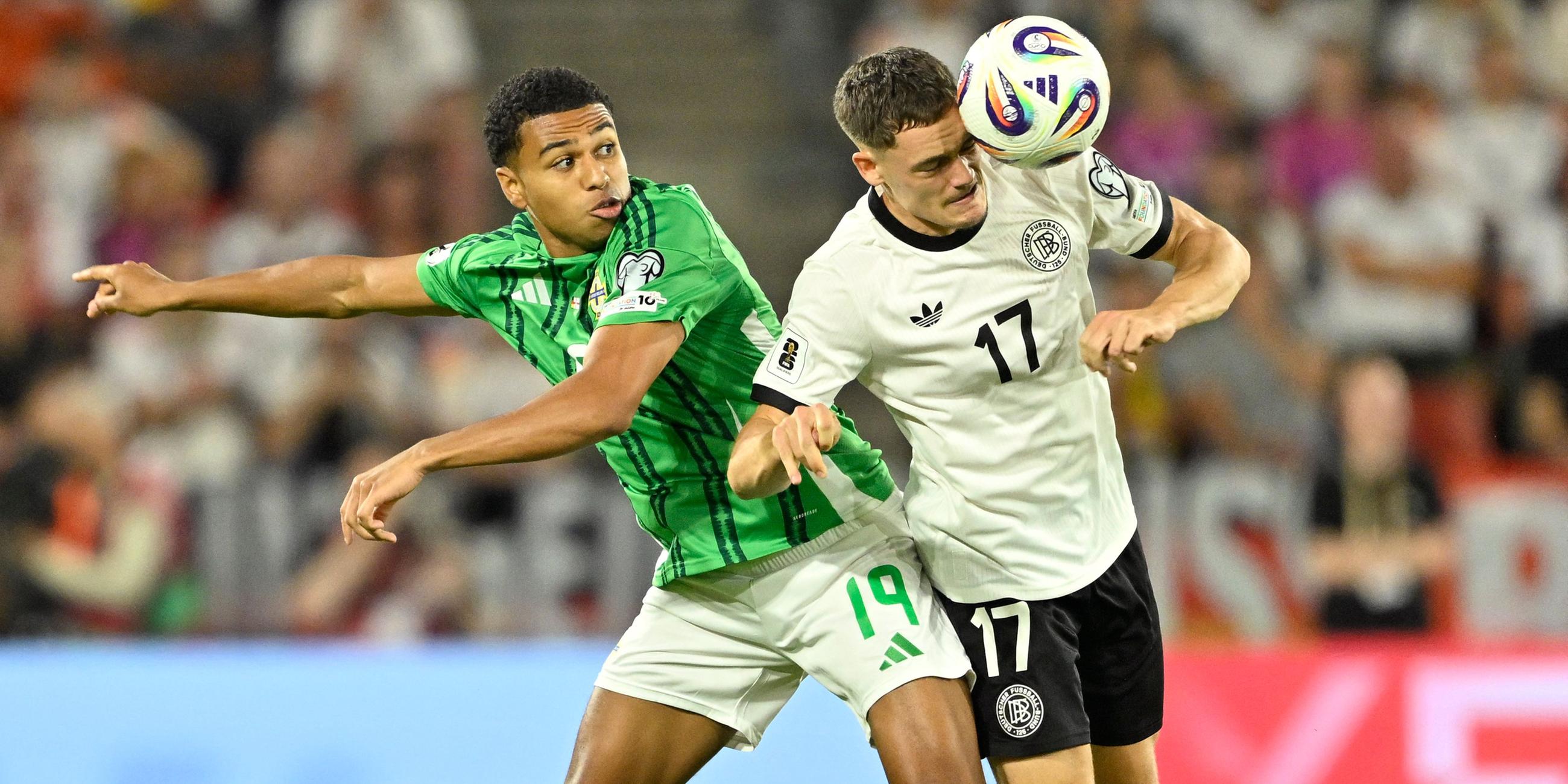 Fußball: Deutschland gegen Nordirland.