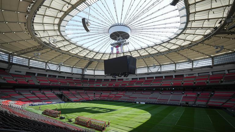 Das BC Place Stadium in Vancouver ist einer der beiden kanadischen Austragungsorte der Fußball-WM 2026 