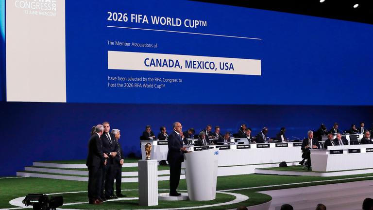 kanada, mexiko und die usa erhalten den zuschlag fuer die ausrichtung der fussball-wm 2026