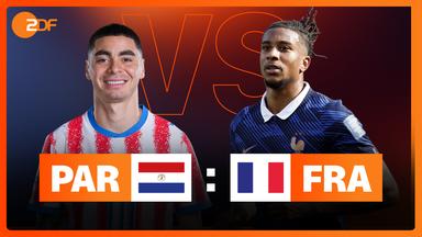 Achtelfinale: Paraguay-Frankreich