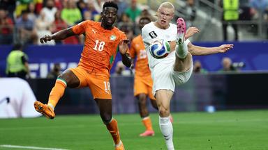 Fußball-WM: Elfenbeinküste - Norwegen.