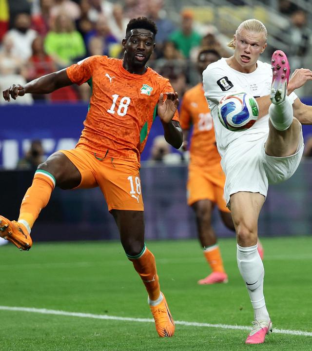 Fußball-WM: Elfenbeinküste - Norwegen.