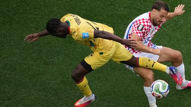 Fußball-WM: Kroatien - Ghana.