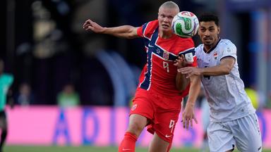 Fußball-WM: Norwegen - Irak.