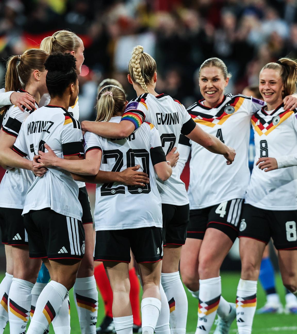 Fussball, WM-Qualifikation Europa (Frauen) Saison 2026 Liga A Gruppe 4 - 1.Spieltag Deutschland - Slowenien