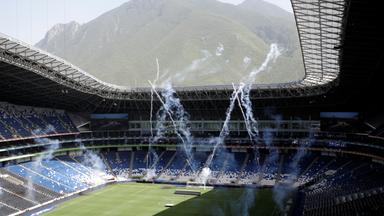 Einer der Austragungsorte der Fußball-WM 2026 im mexikanischen Monterrey.