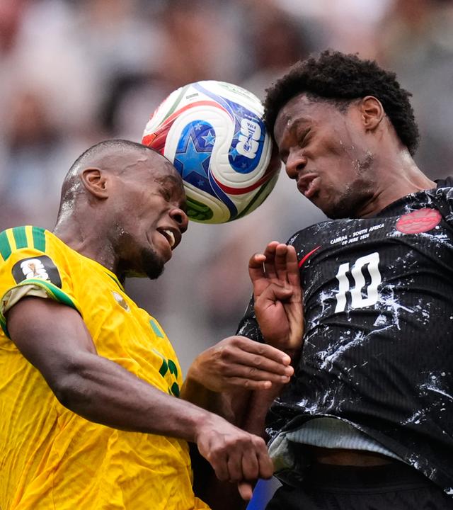 Fußball-WM: Südafrika - Kanada.