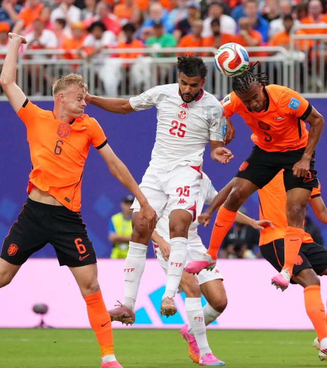 Fußball-WM: Tunesien - Niederlande.