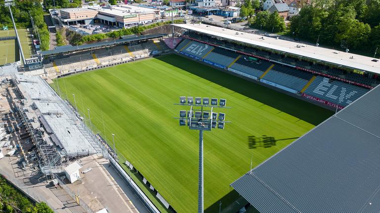 Stadion des SV Elversberg