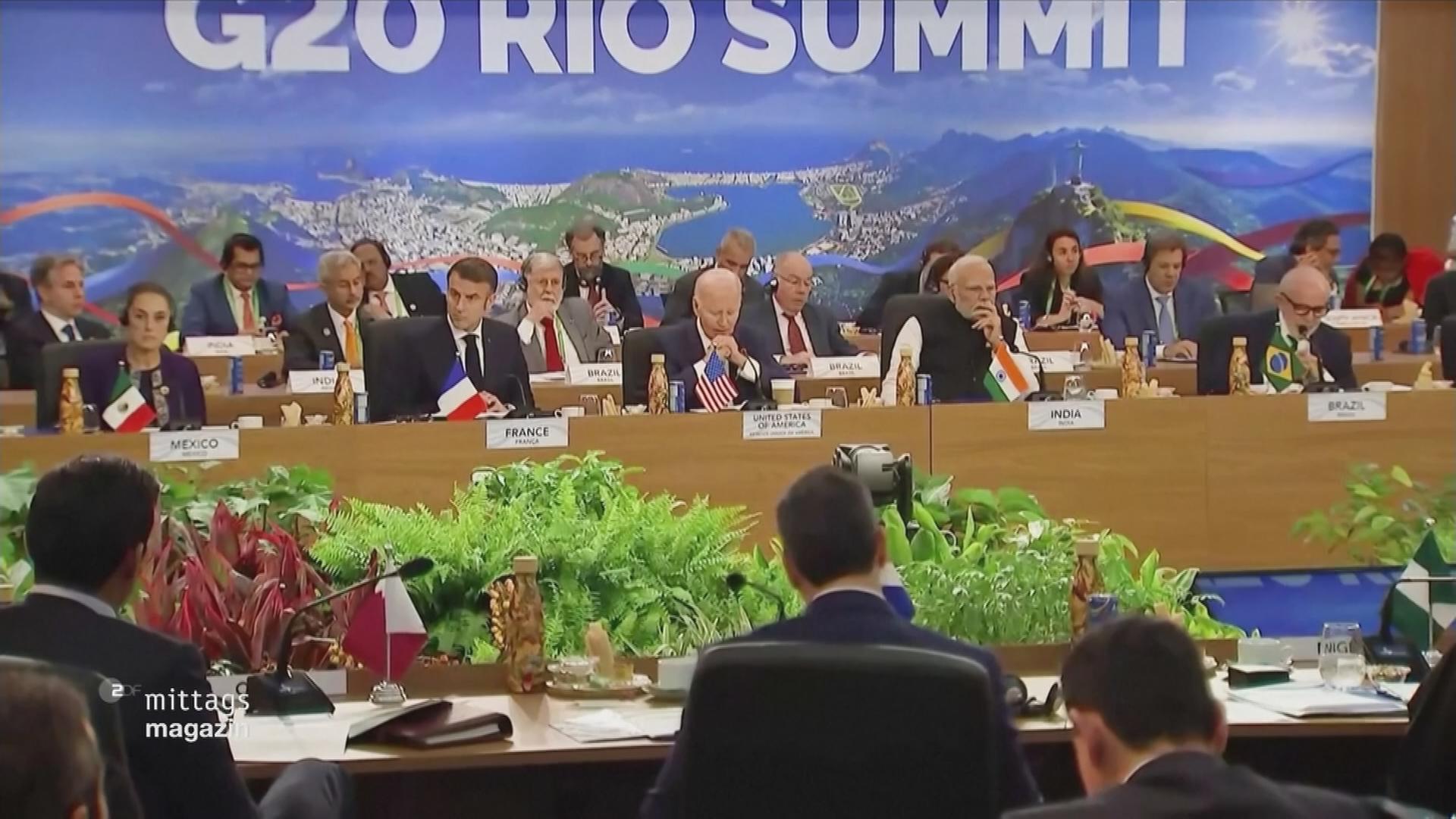 Verhandlungen beim G20-Gipfel