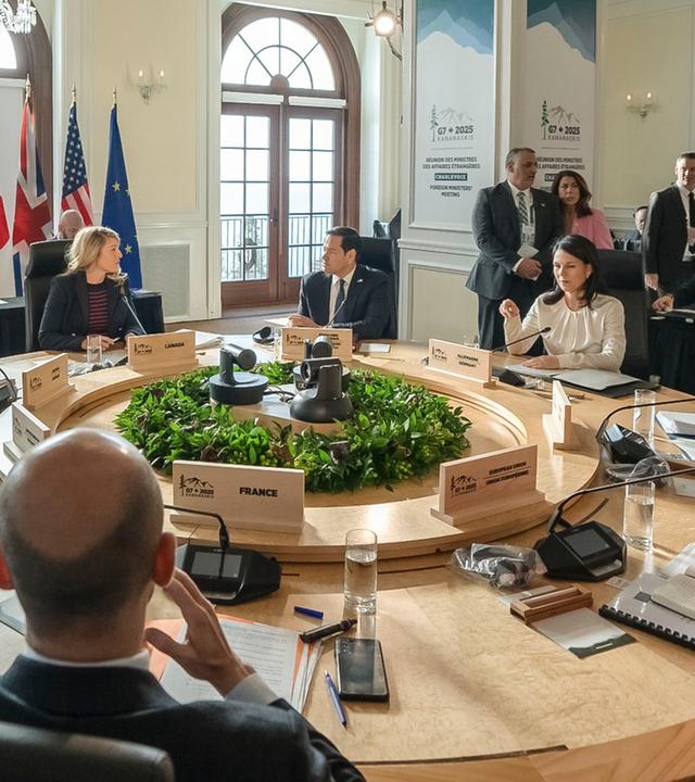US Secretary of State Marco Rubio arrives in Canada for G7 Meeting