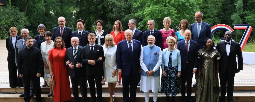 Frankreich richtet den G7-Gipfel in Évian-les-Bains aus.