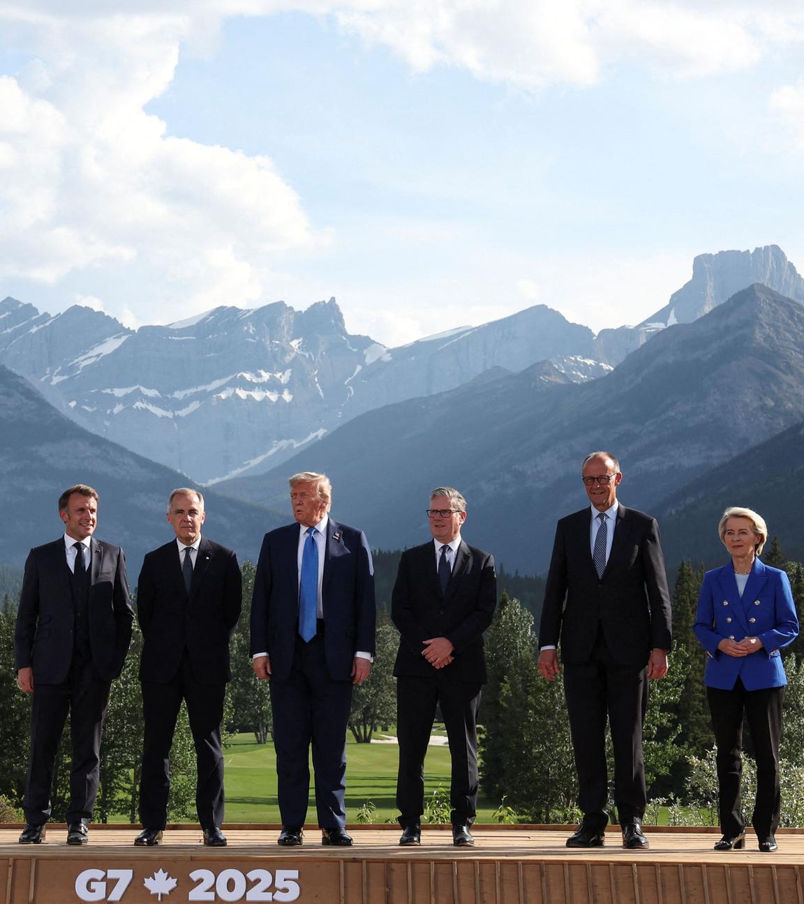 Der Staats- und Regierungschefs der G7-Staaten im kanadischen Kananskis.