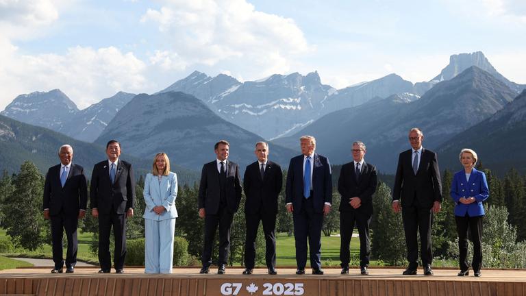 Der Staats- und Regierungschefs der G7-Staaten im kanadischen Kananskis.