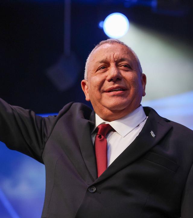 Gadi Eisenkot spricht am 28. Oktober in Tel Aviv.