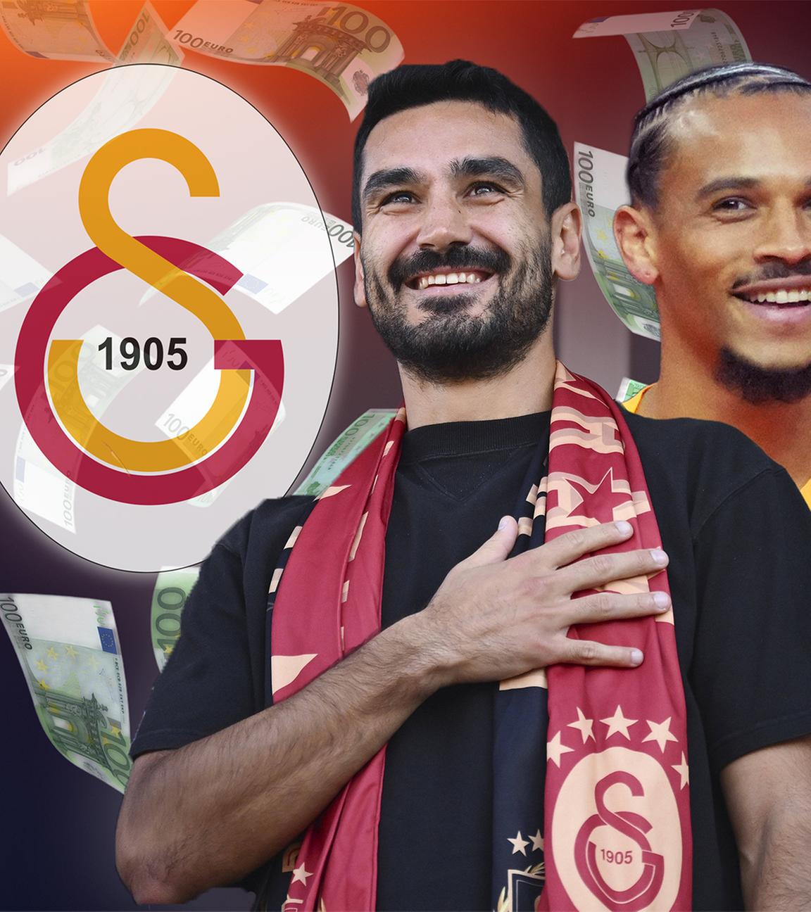 Ilkay Gündogan und Leroy Sané