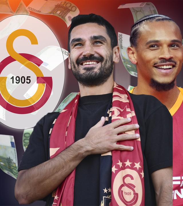Ilkay Gündoğan und Leroy Sané