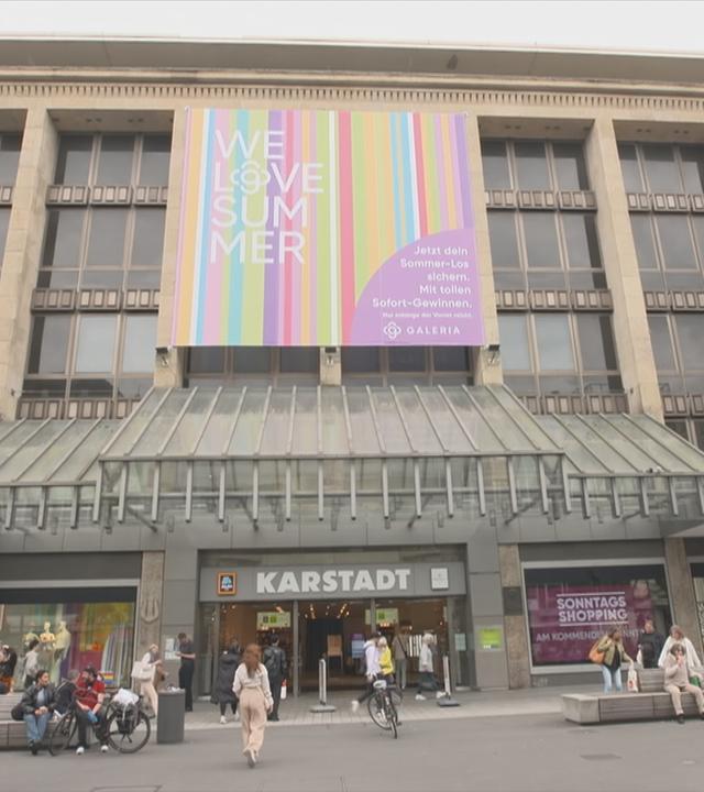 Eingang einer Galiera-Kaufhof-Filiale.