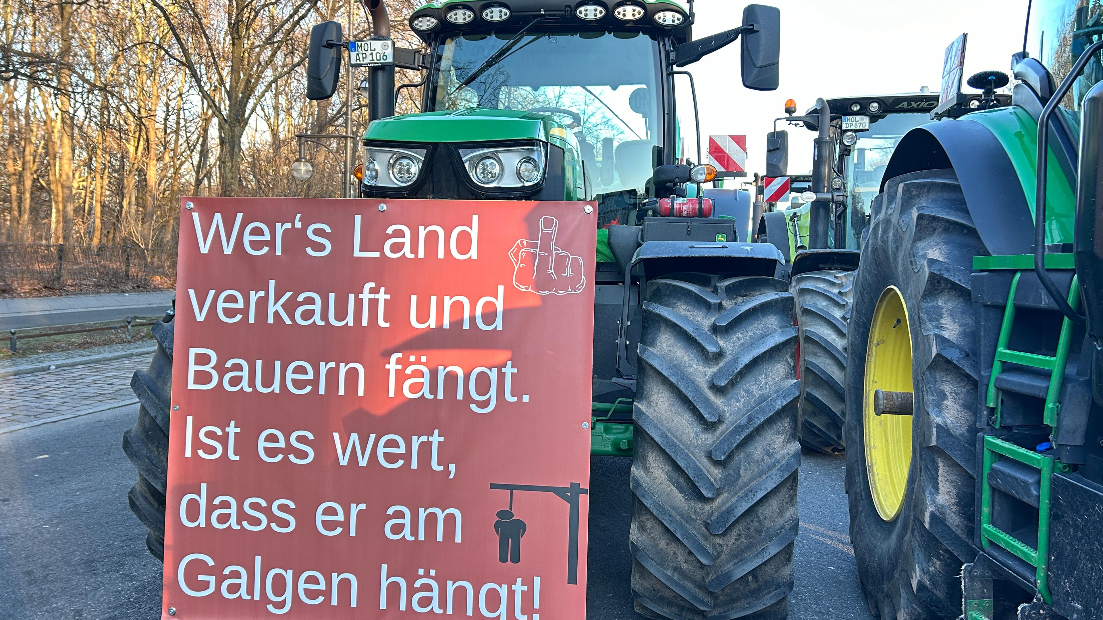 Bauernproteste in Berlin