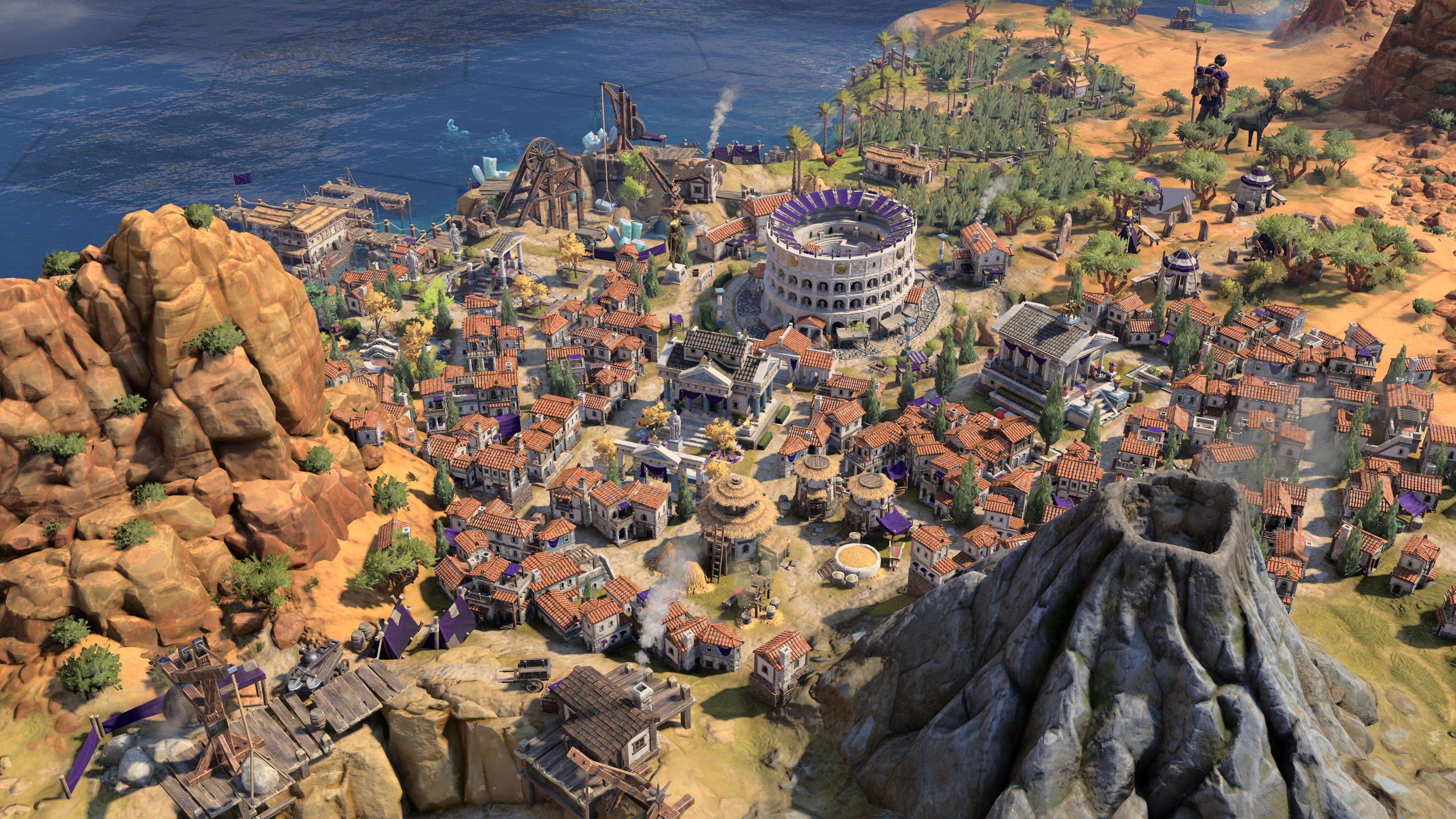 Gameplay von Civilization VII: Roman City