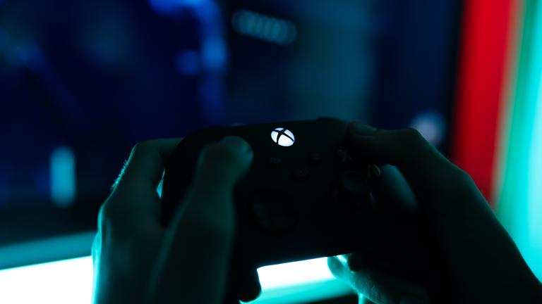 Joystick controller for playing on the new xbox series x console. 