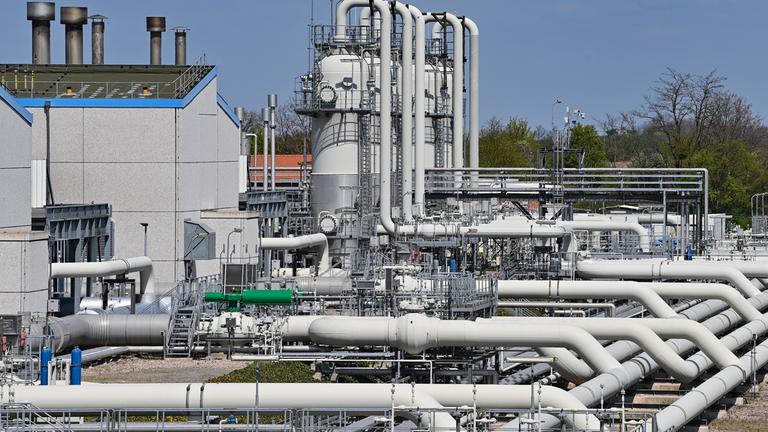 Die Verdichterstation in Mallnow nahe der deutsch-polnischen Grenze übernimmt vorwiegend russisches Erdgas. 