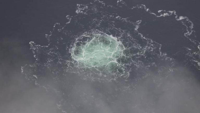 Gasleck an der Nord-Stream-Pipeline