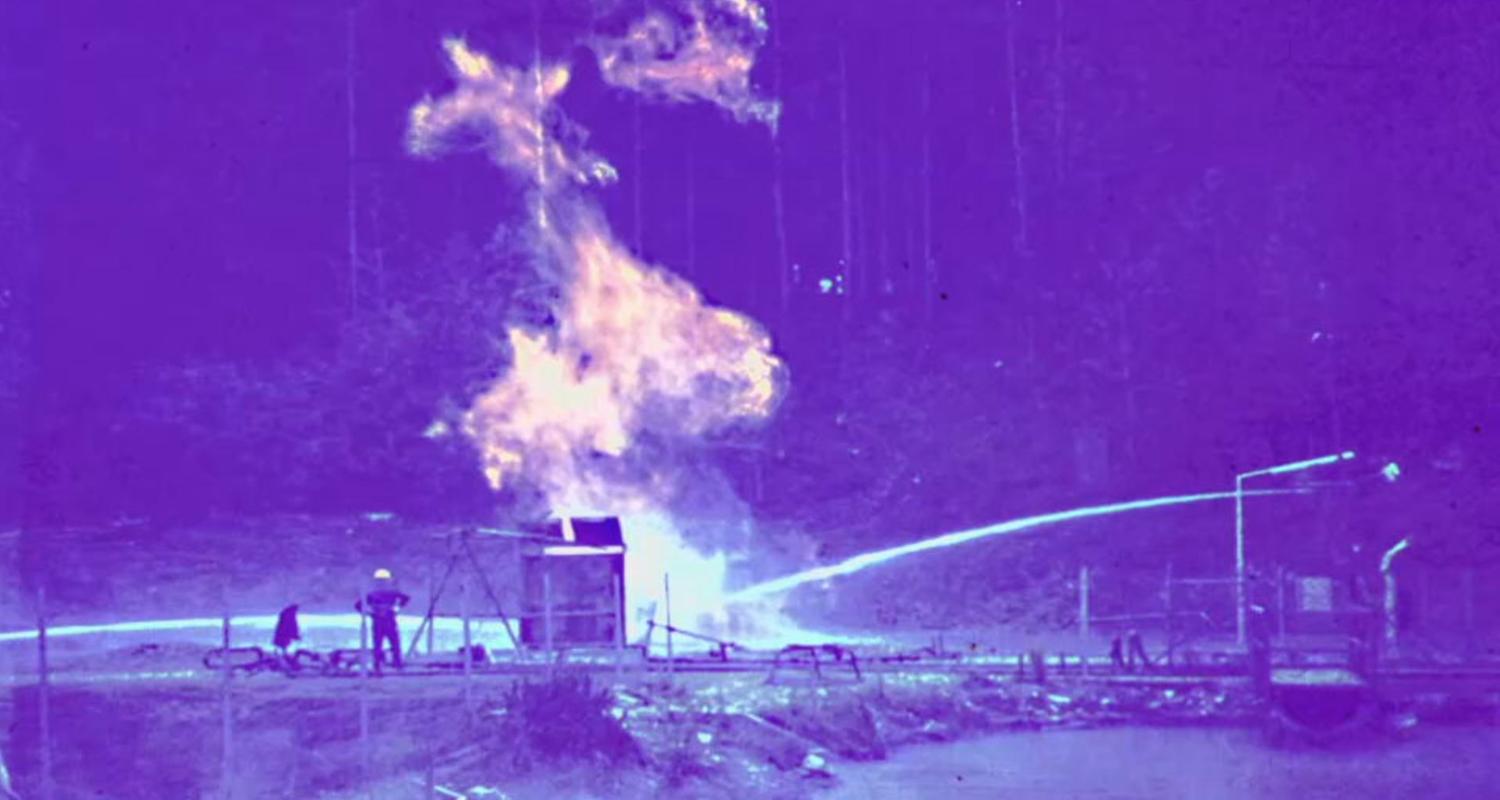 55 Jahre Gasspeicherbrand in Eschenfelden