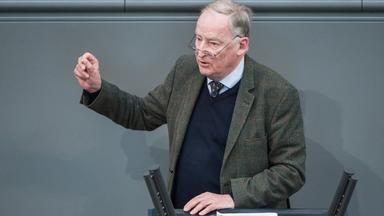 Alexander Gauland bei der Rede im Bundestag