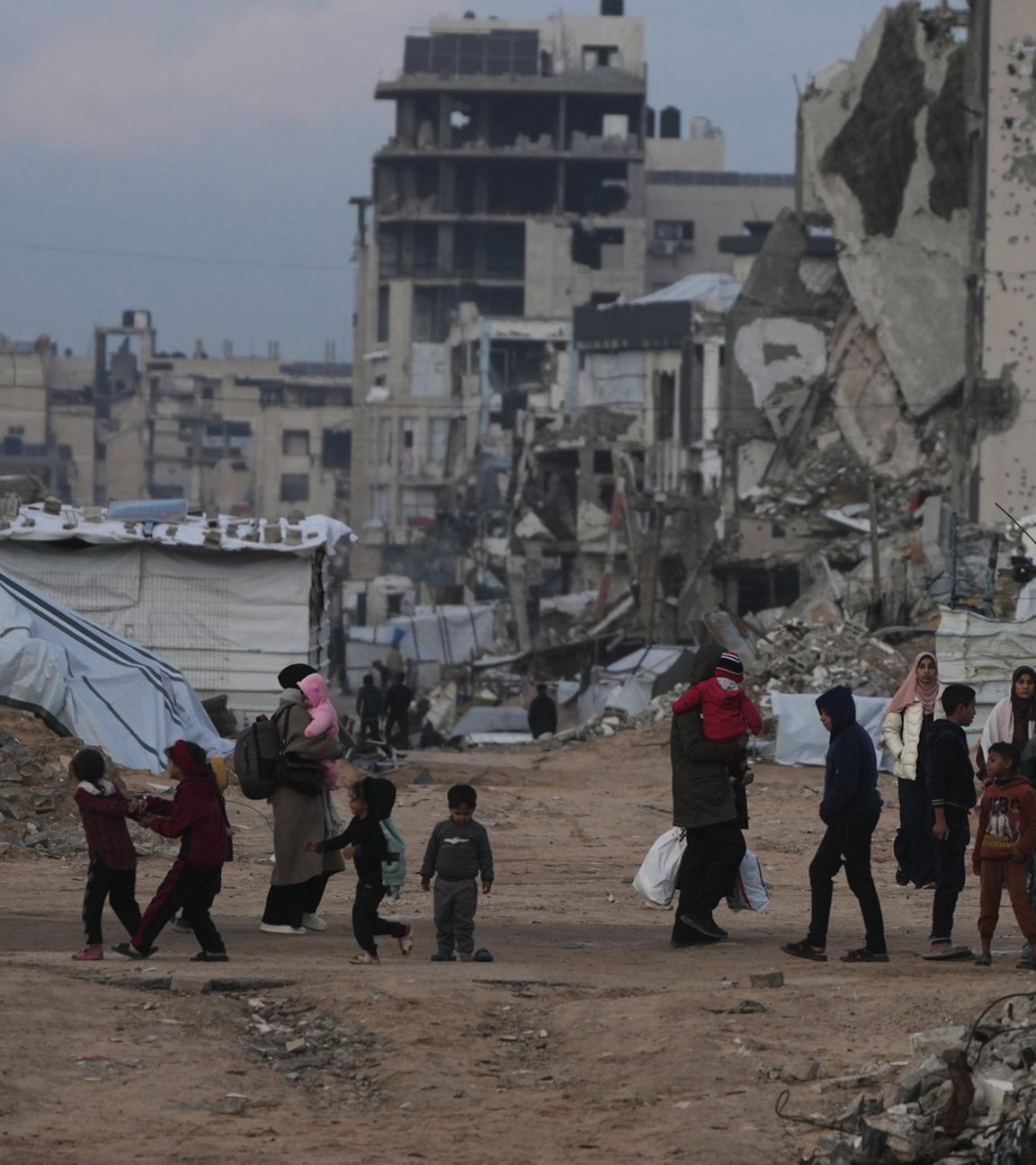 Palästinenser in Gaza-Stadt