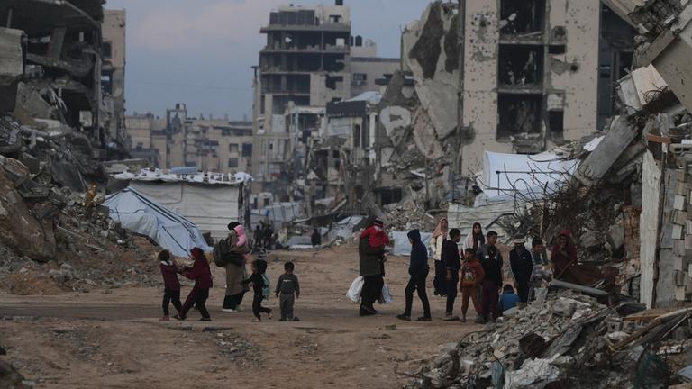 Palästinenser in Gaza-Stadt