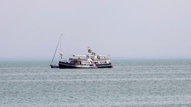 Ein Schiff der Global Sumud Flottille.