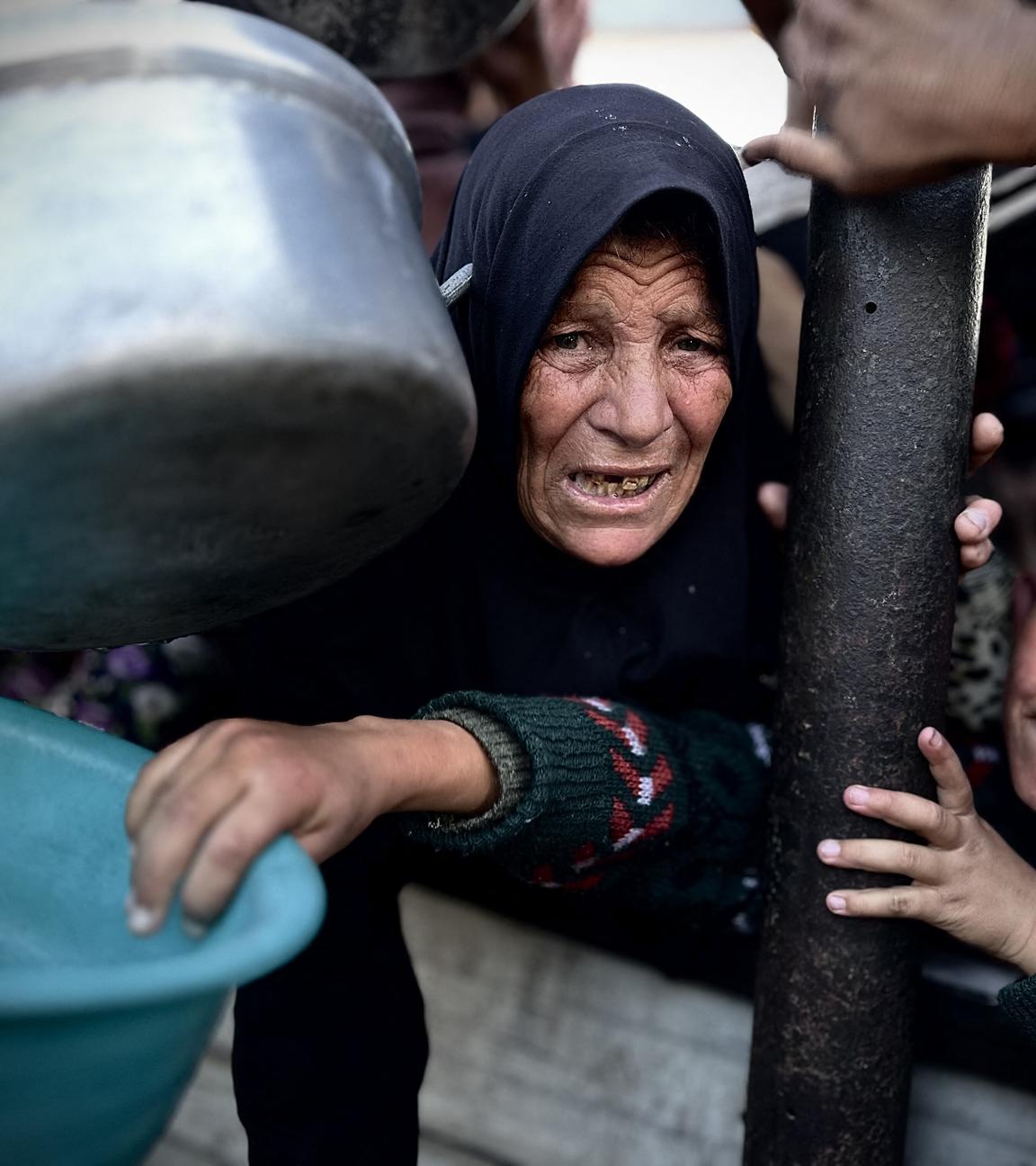 Menschen in Gaza hungern