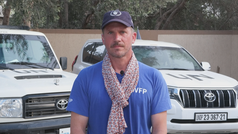 Antoine Renard vom UN-Welternährungsprogramm bei ZDFheute live. 