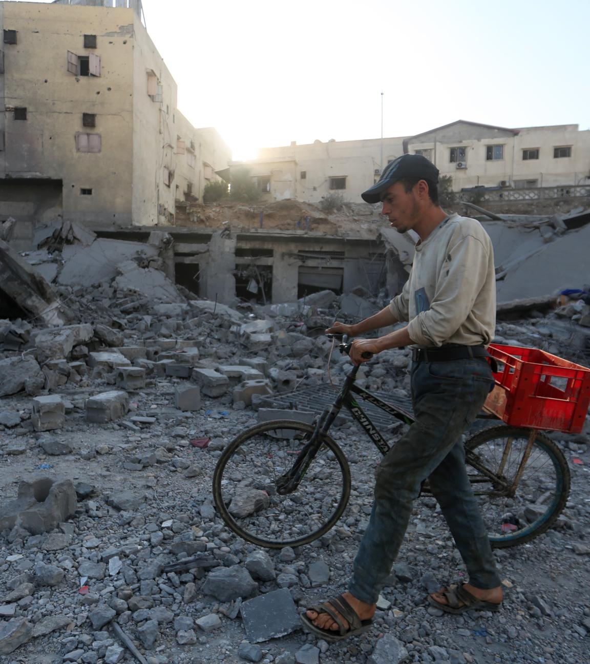 Zerstörung Symbolbild Gaza