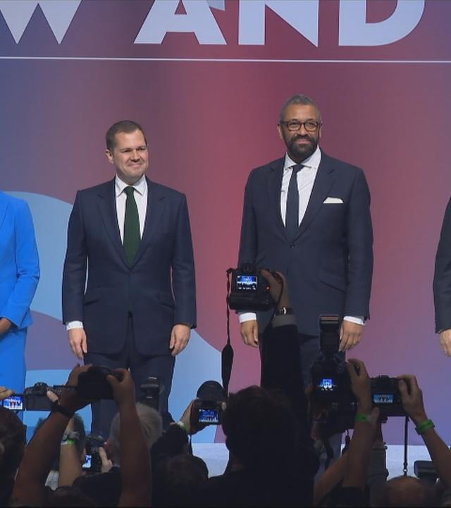 die vier Kandidaten