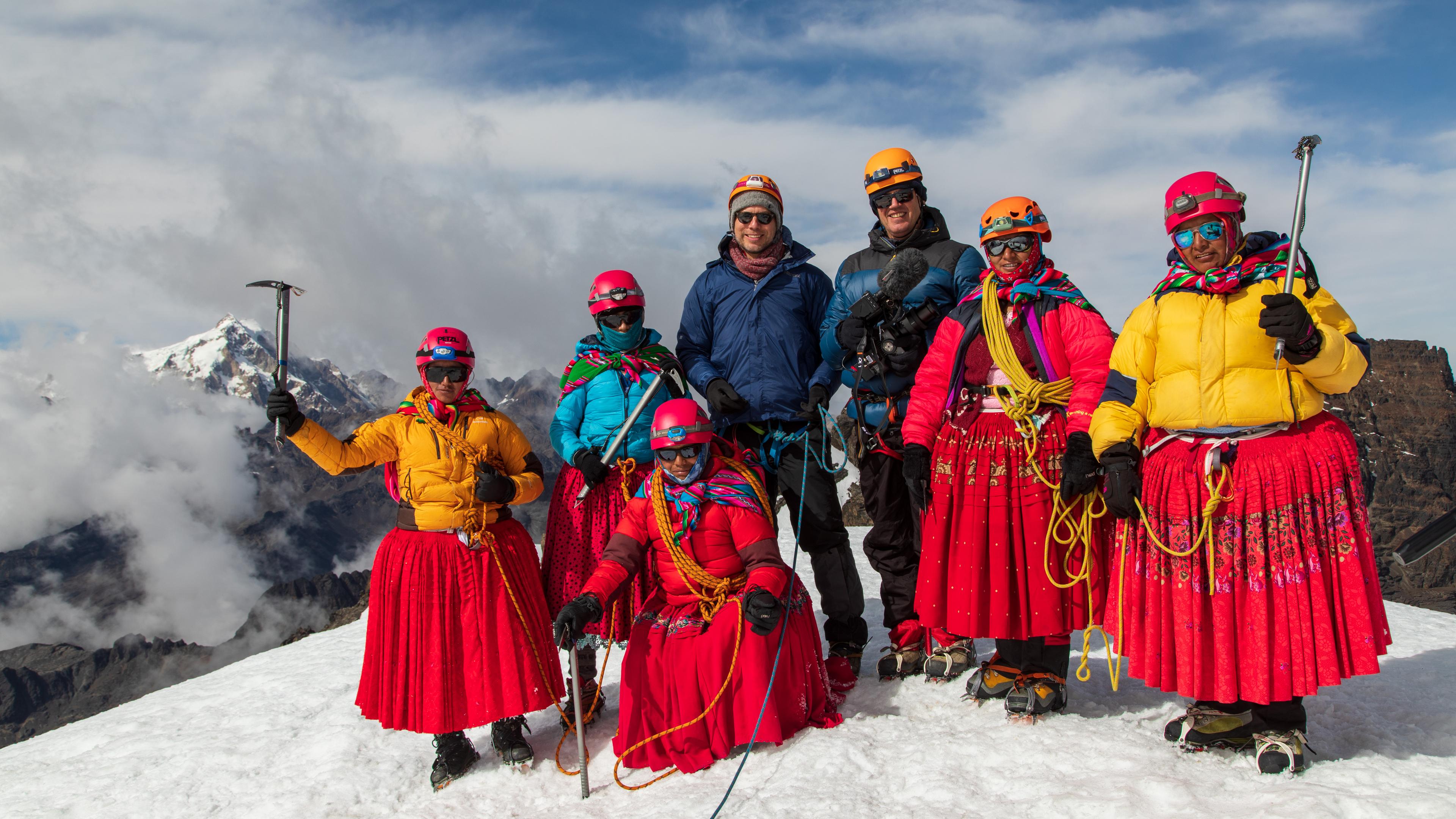 Unterwegs mit Cholitas in Bolivien