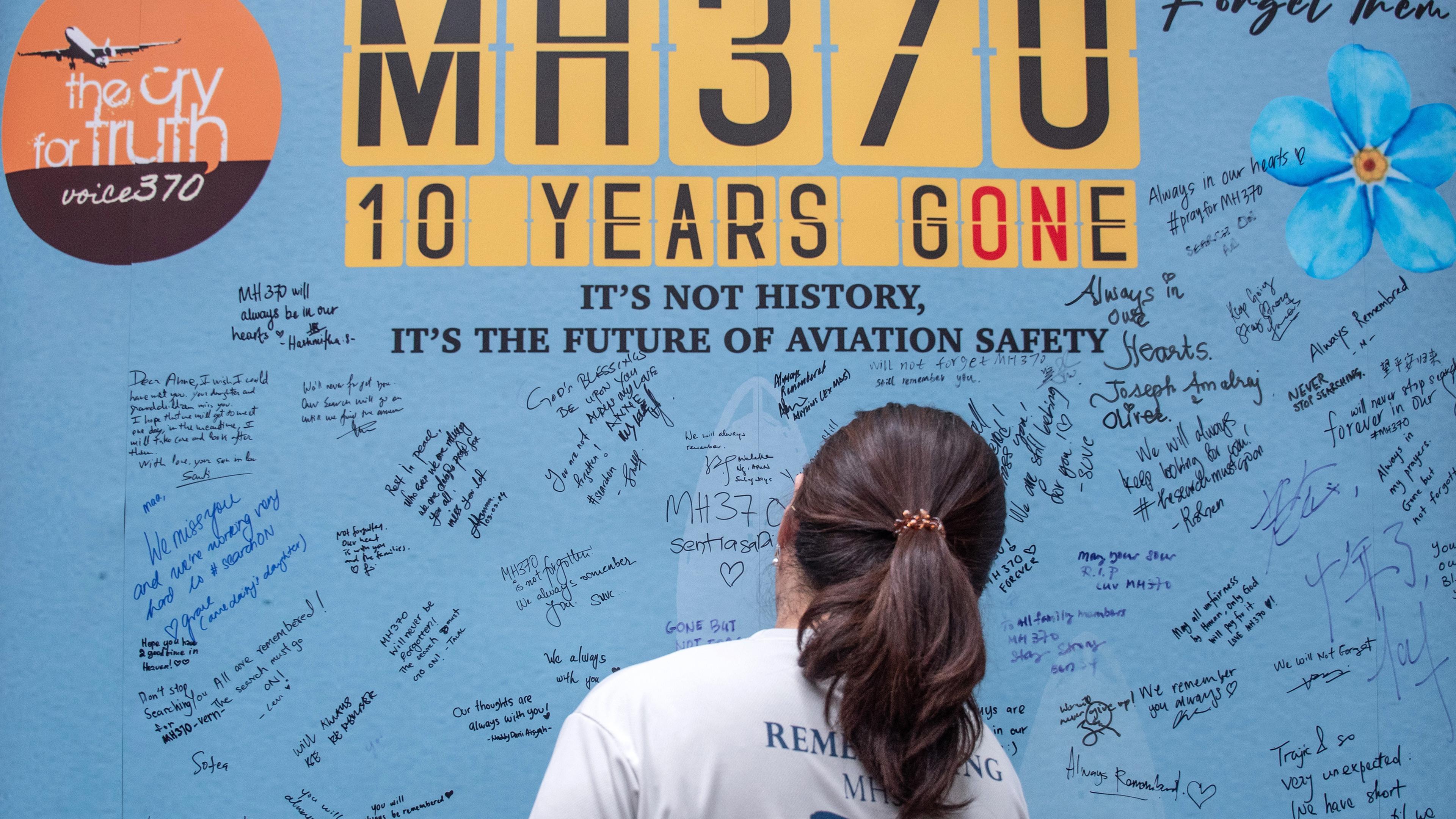 Gedenken an FLug MH370