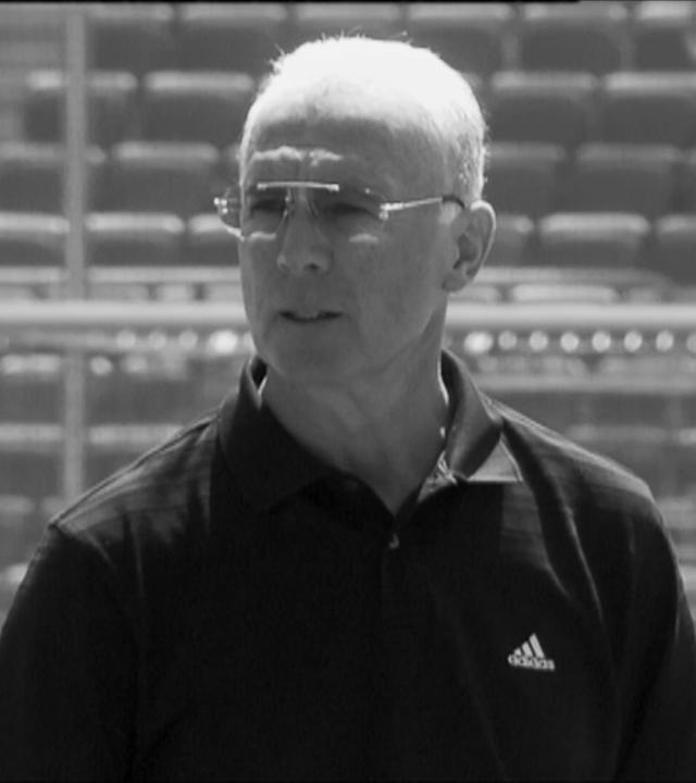 Gedenken an Franz Beckenbauer in München