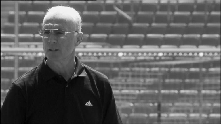 Gedenken an Franz Beckenbauer in München