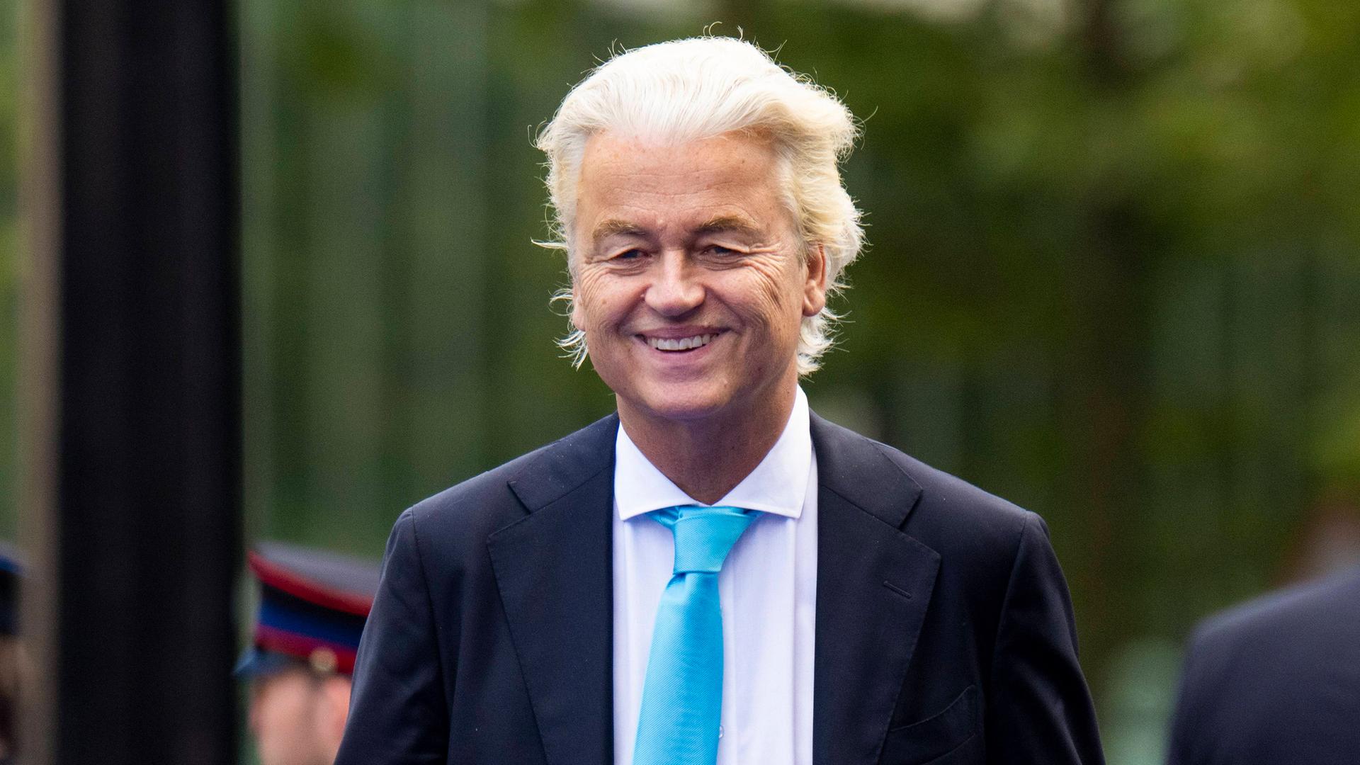 Geert Wilders in Den Haag