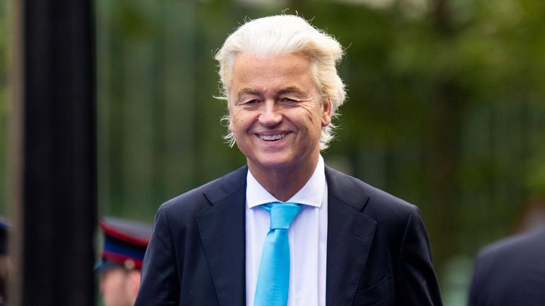 Geert Wilders in Den Haag