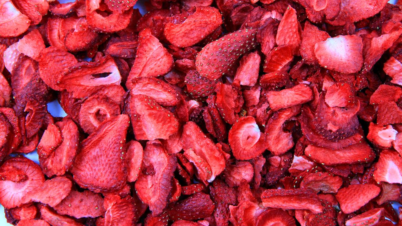 Eco-Test: Freeze-dried strawberries fare poorly