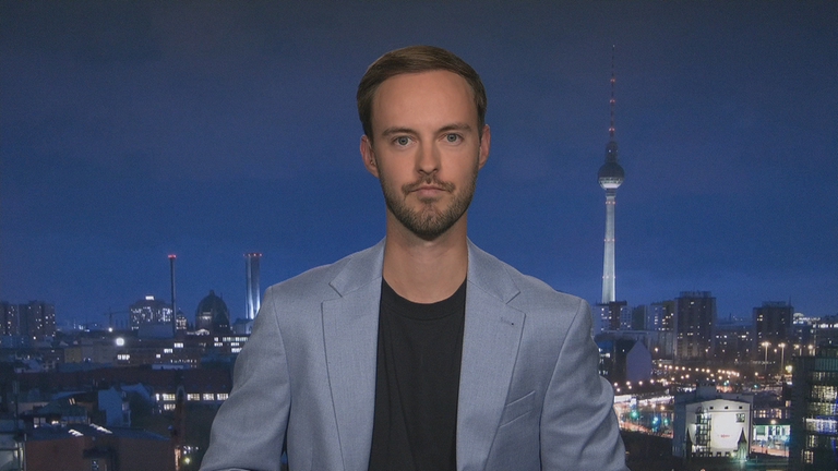 ZDF-Reporter Klauser im Interview.