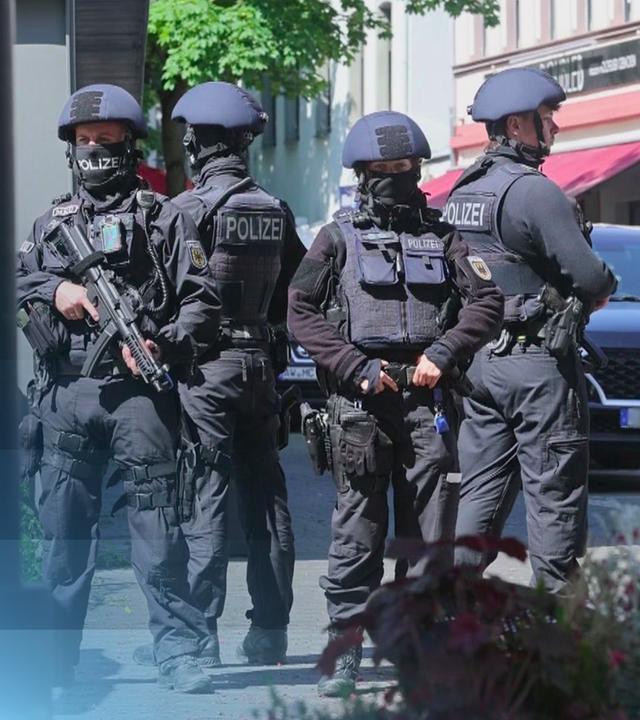 Polizei bei Geiselnahme Sinzig