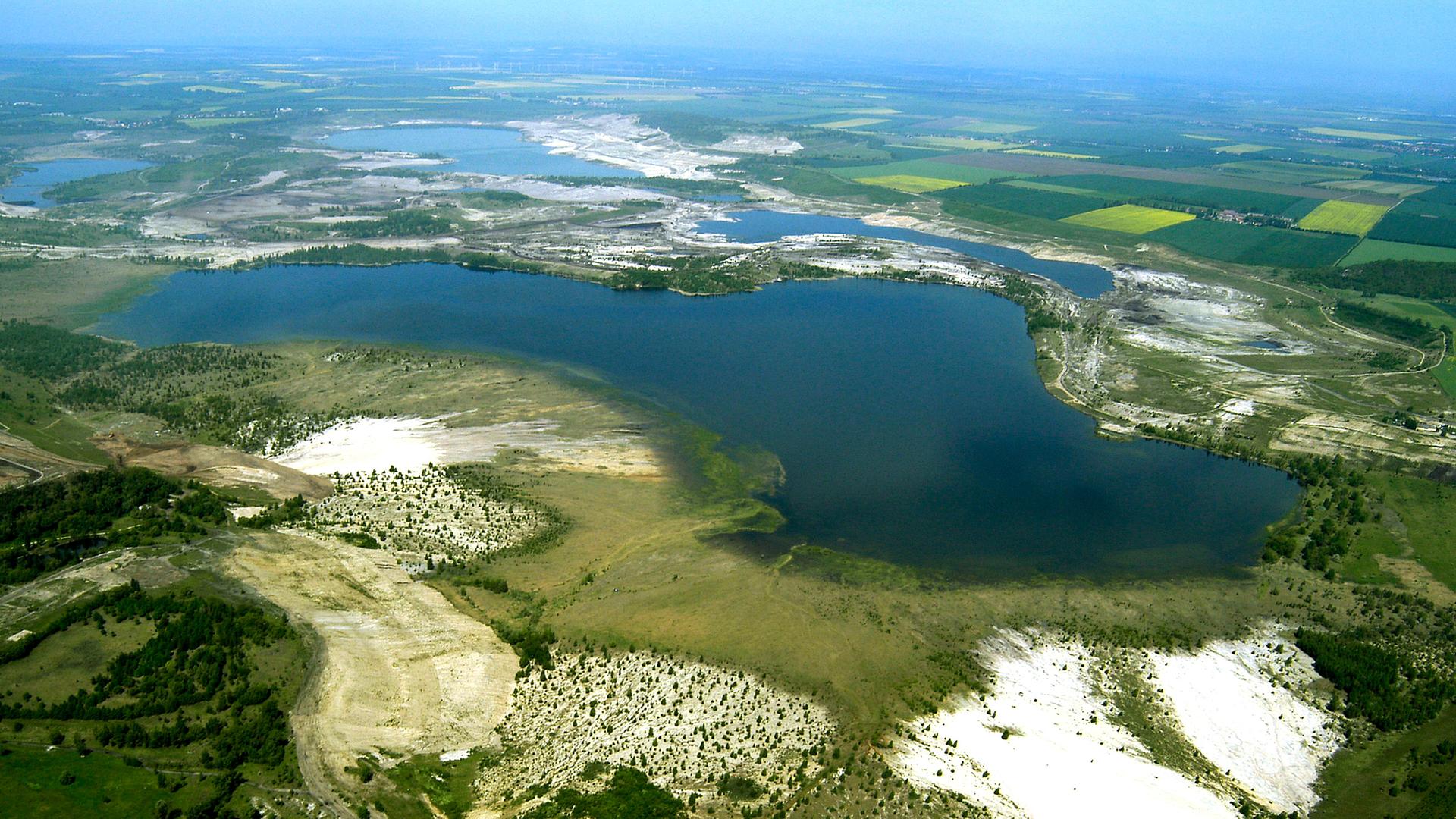 Geiseltalsee in Sachsen-Anhalt