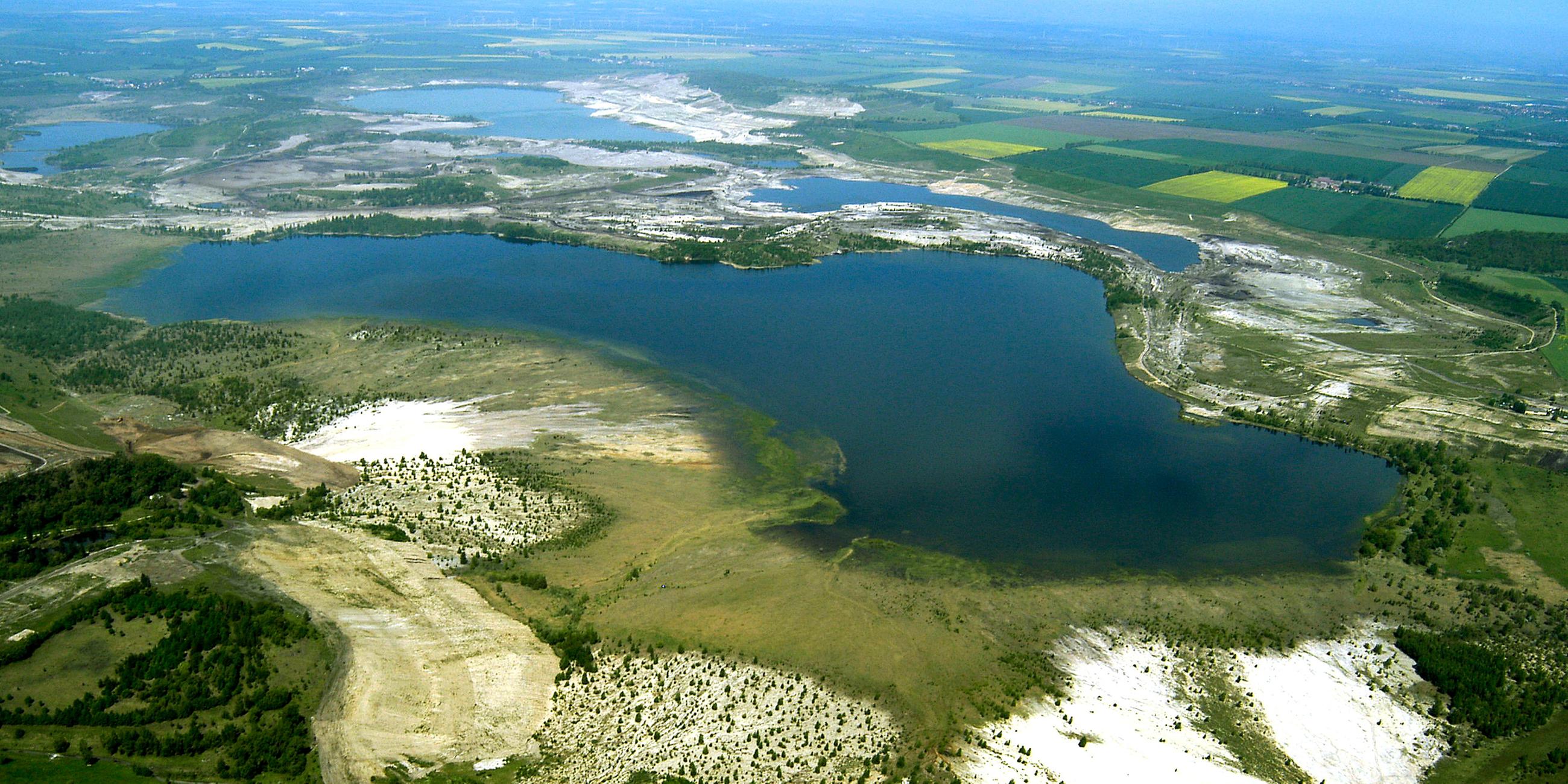Geiseltalsee in Sachsen-Anhalt