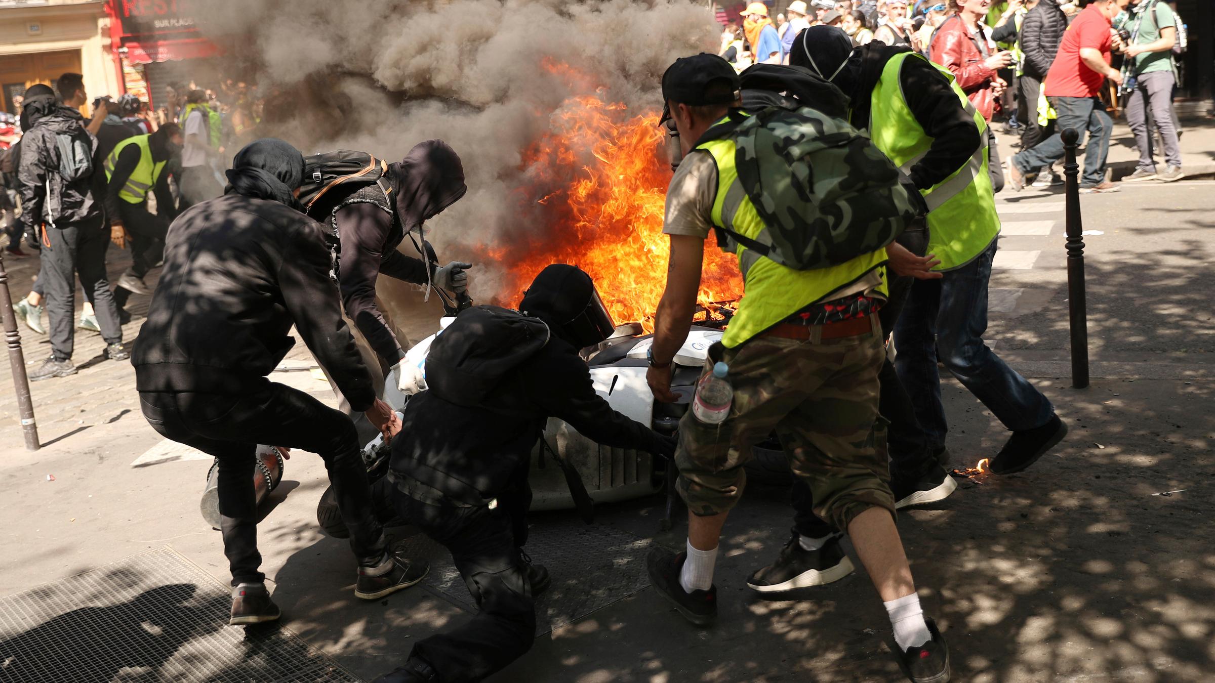 Gelbwesten-Proteste in Frankreich