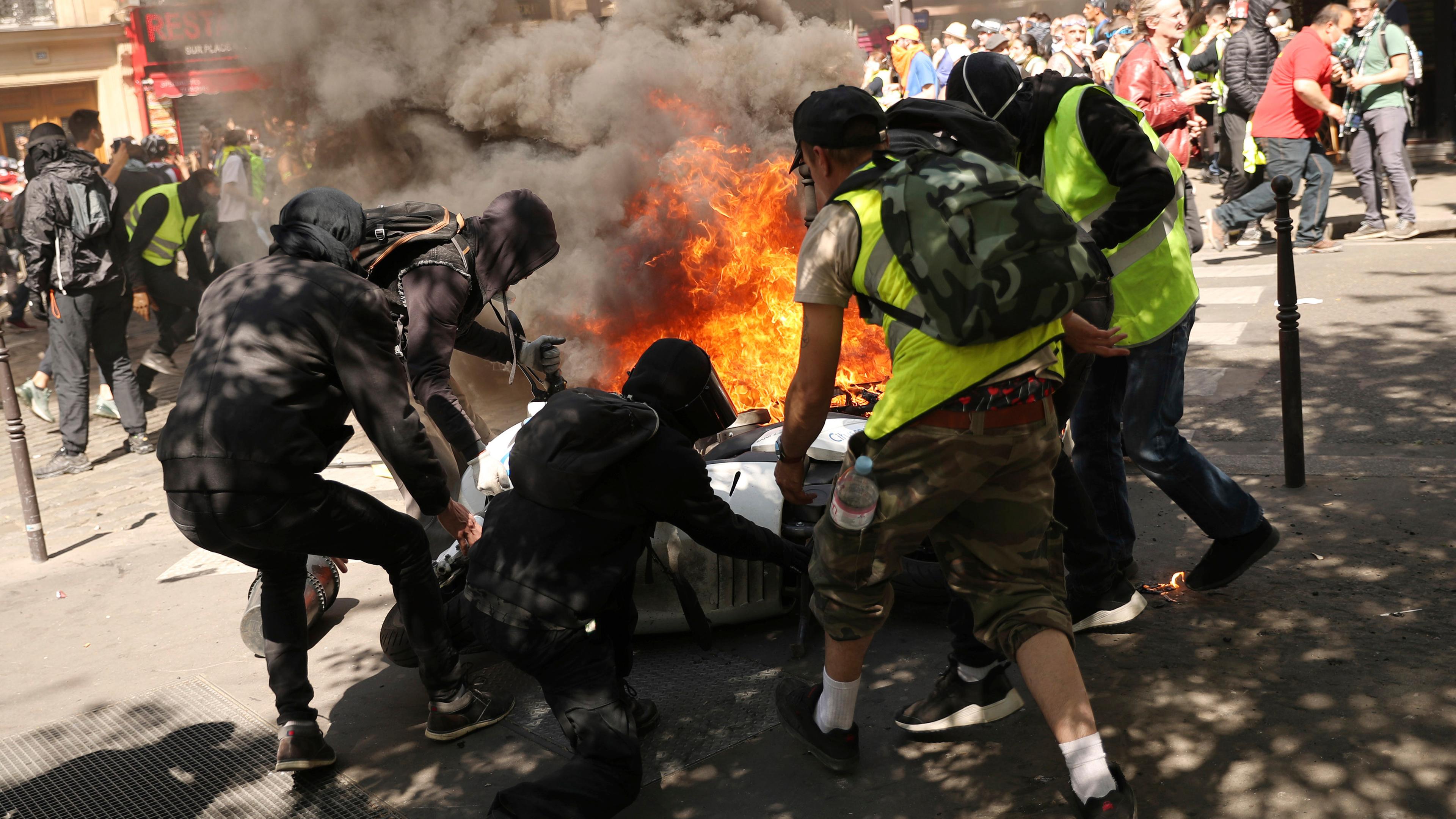 Gelbwesten-Proteste in Frankreich
